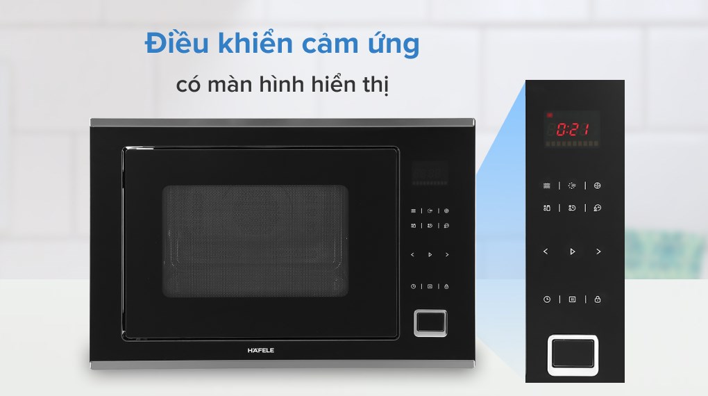 Lò vi sóng kết hợp nướng âm tủ 32 lít Hafele HM-B38C /538.01.111